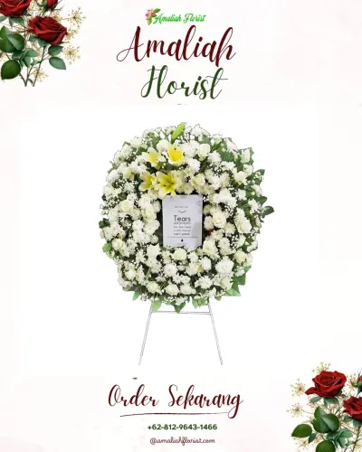 Krans Bunga Duka Cita di Samangraya